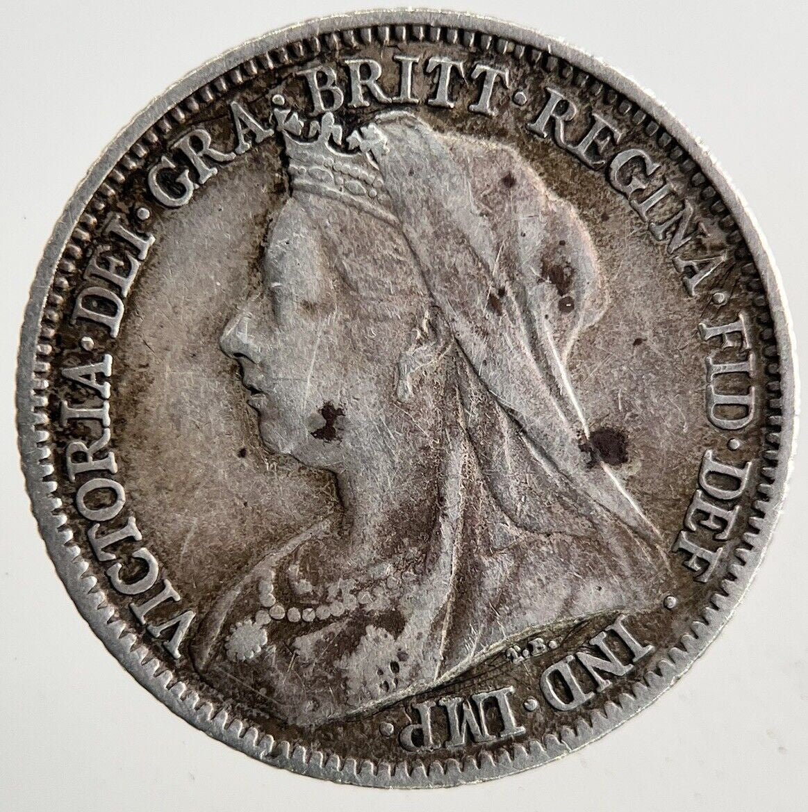 1899 Victoria Sixpence Silver Coin | Fine Collectable Grade