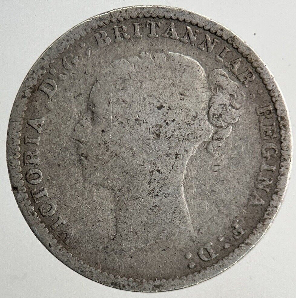 1885 Victoria Threepence Silver Coin | Collectable Grade
