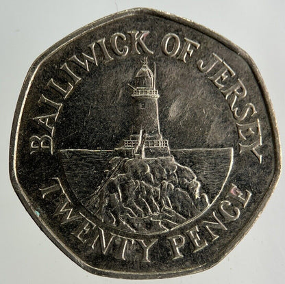 2016 Jersey 20p Twenty - Pence Coin | Fine Collectable Grade