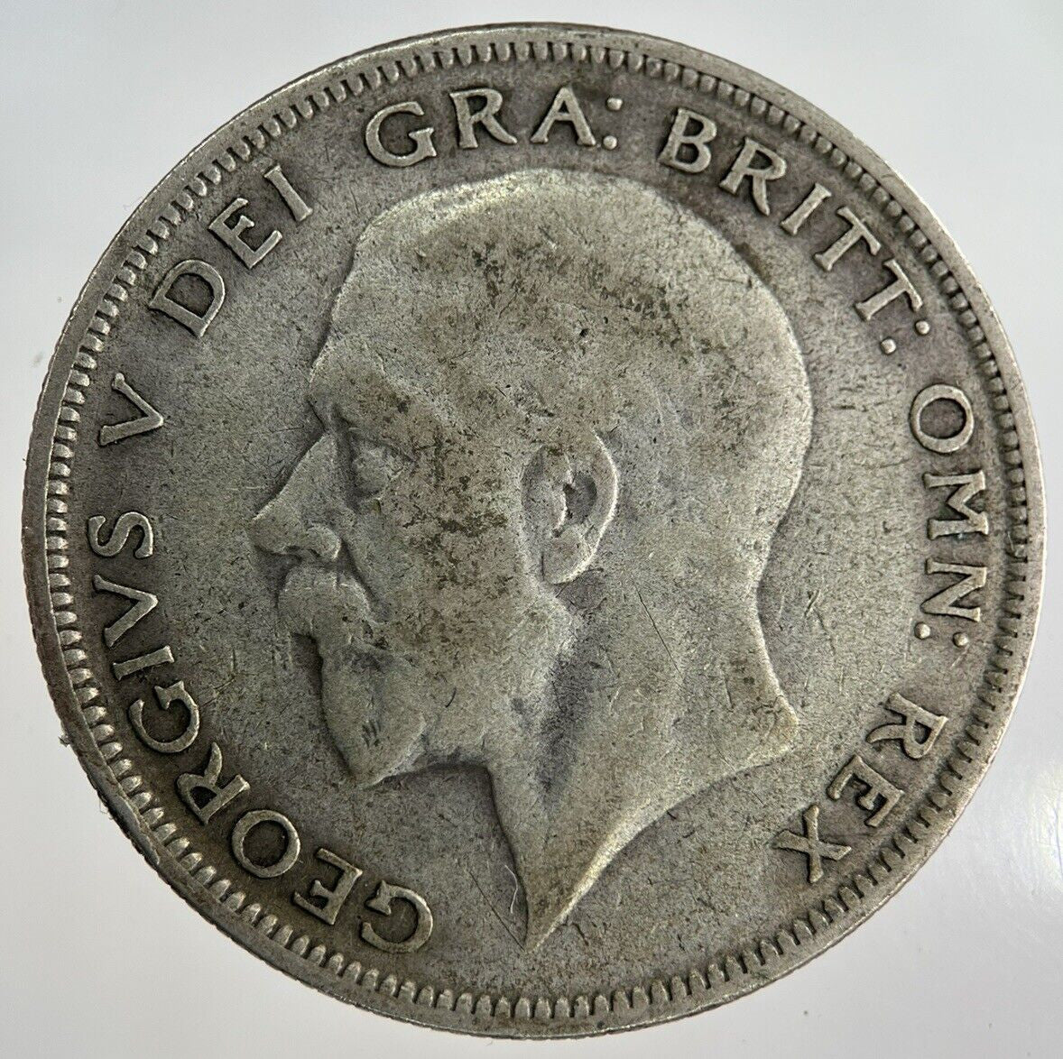1928 George V Half - Crown Silver Coin | Fine Collectable Grade