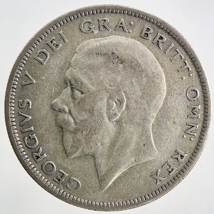 1935 George V Half - Crown Silver Coin | Fine Collectable Grade