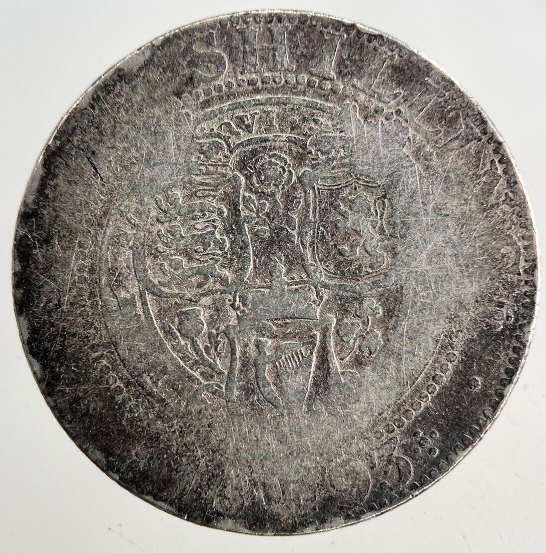 1893 Victoria Shilling Silver Coin | Collectable Grade