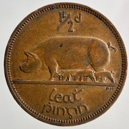 1965 Irish Half - Penny Coin | Very High Grade