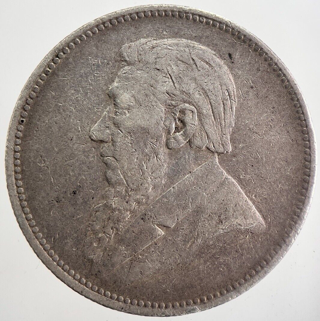 1897 South Africa Florin 2 Shillings Silver Coin | Collectable Grade | a2177