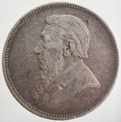 1897 South Africa Florin 2 Shillings Silver Coin | Collectable Grade | a2177