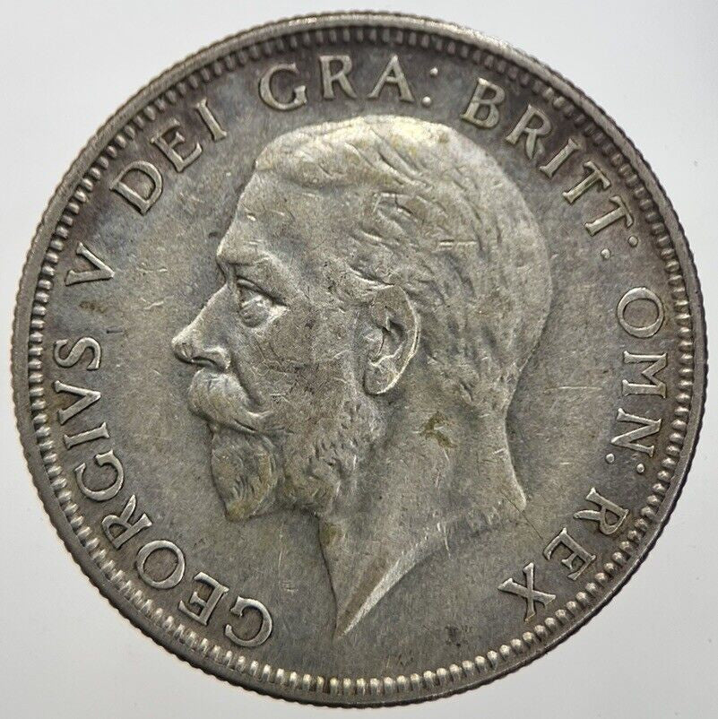 1929 George V Florin Silver Coin | Very High Grade | a7271