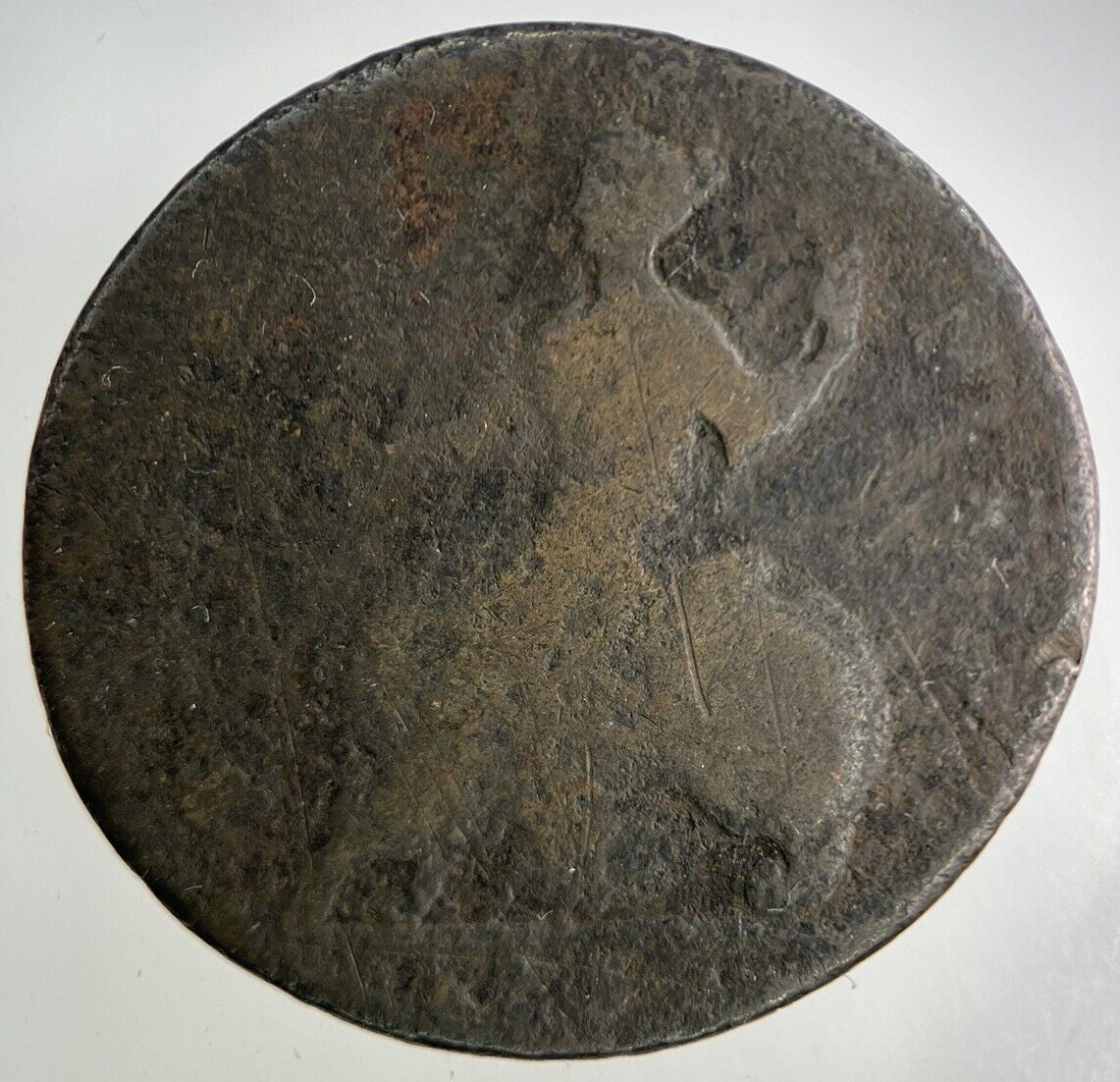 1754 George II 2nd Half - Penny Coin | Collectable Grade