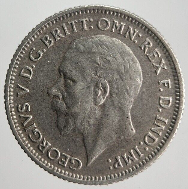 1930 George V Sixpence Silver Coin | Very High Grade | a4508