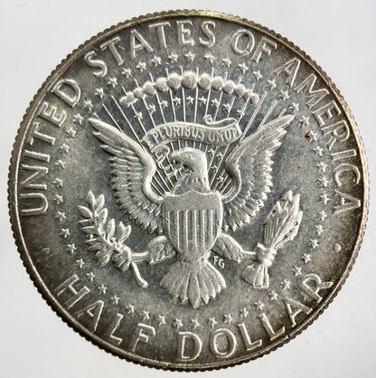 1969 - D US USA Kennedy Half Dollar Silver Coin | Fine Collectable Grade