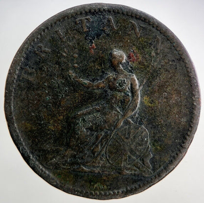 1806 George III 3rd Half - Penny Coin | Fine Collectable Grade