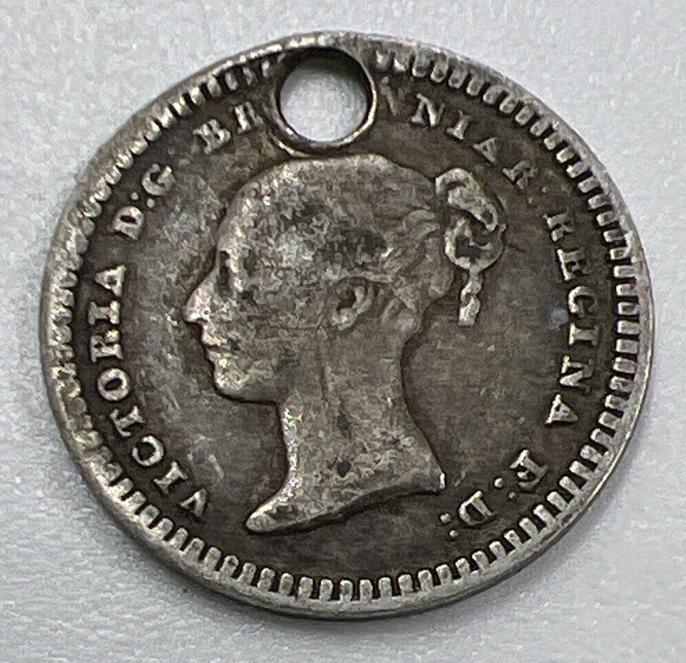 1839 Three - Half - Pence | British Silver Coin | Collectable Grade | a1287