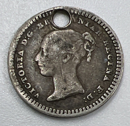1839 Three - Half - Pence | British Silver Coin | Collectable Grade | a1287