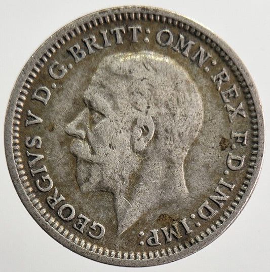 1934 George V Threepence Silver Coin | Fine Collectable Grade | a8235