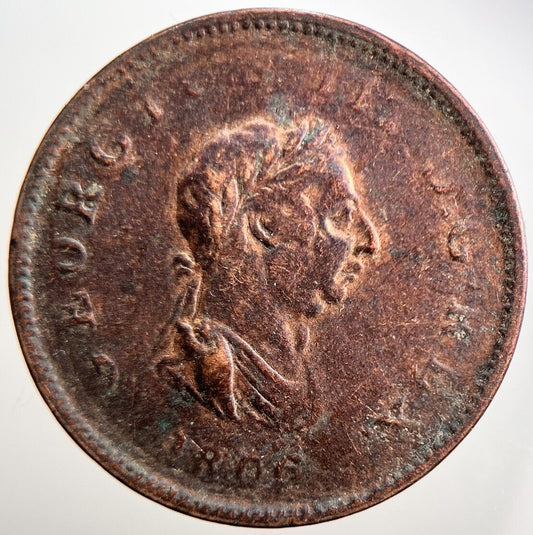 1806 George III Half - Penny Coin | Collectable Grade | a3689