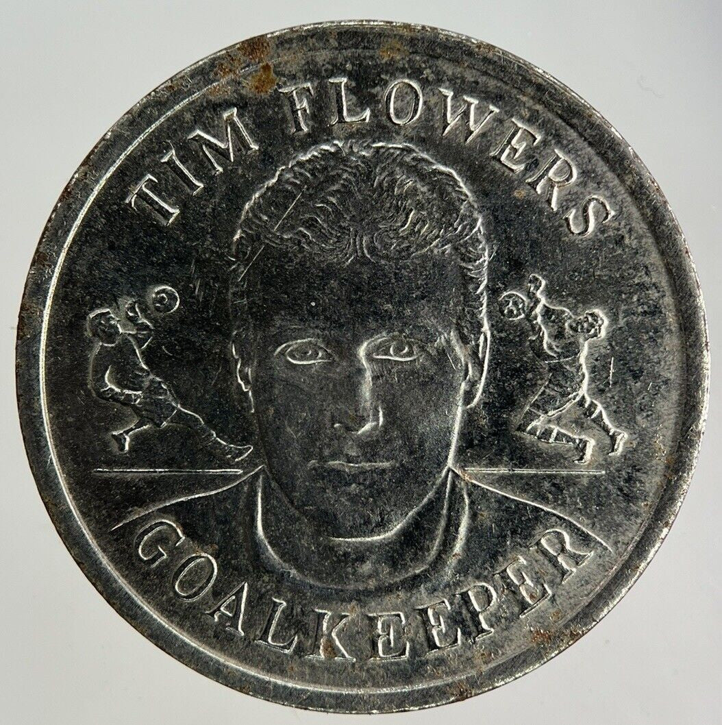 1998 England Football Tim Flowers Goalkeeper Token Coin | Fine Collectable Grade