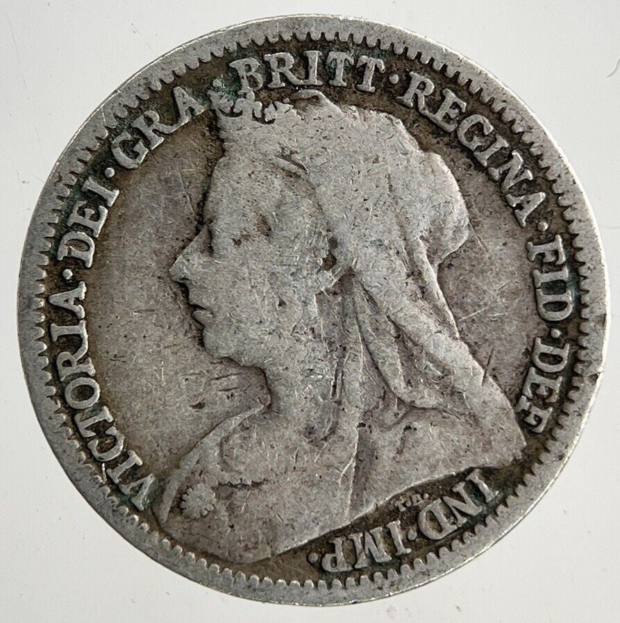 1899 Victoria Threepence Silver Coin | Collectable Grade