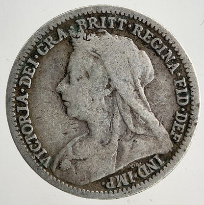1899 Victoria Threepence Silver Coin | Collectable Grade