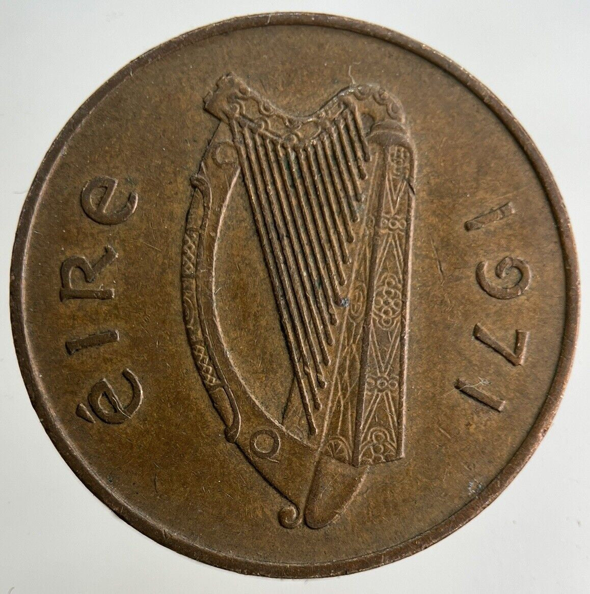 1971 Irish 2p Two - Pence Coin | Fine Collectable Grade