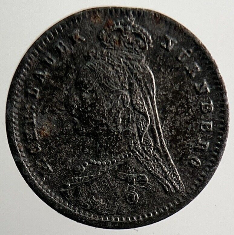 Old Victoria Florin Toy Money Coin | Fine Collectable Grade | a811
