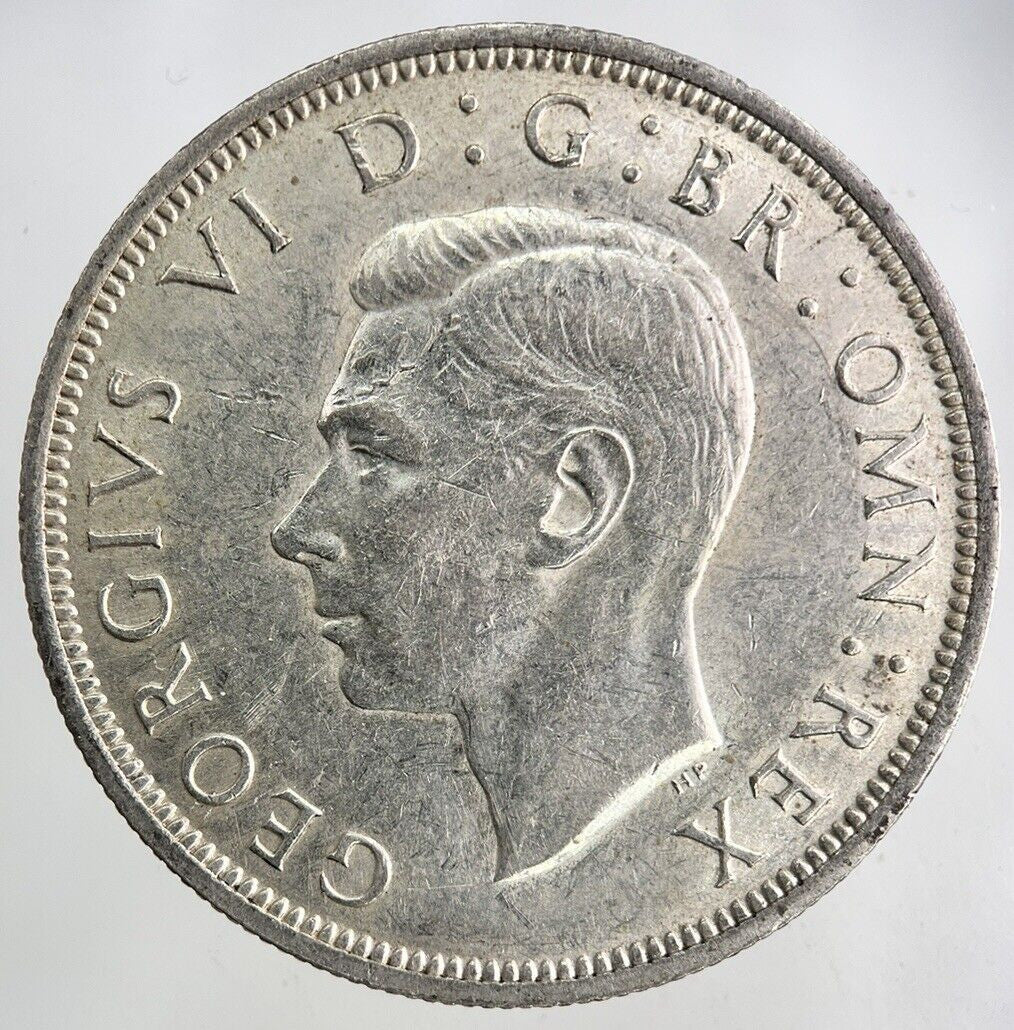 1940 George VI Half - Crown Silver Coin | Very High Grade
