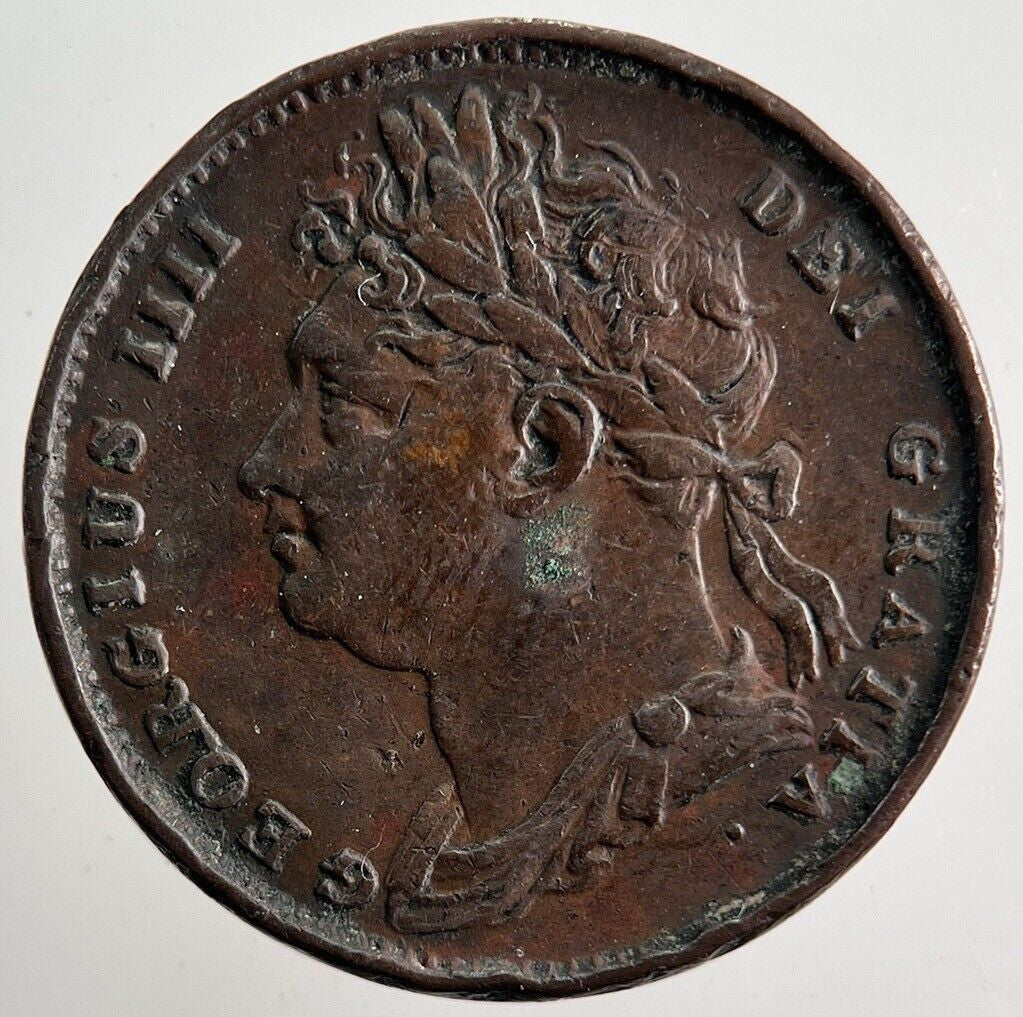 1822 George IV Farthing Coin | Very High Grade