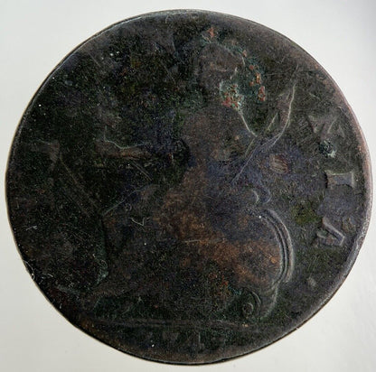 1747 George II 2nd Half - Penny Coin | Collectable Grade