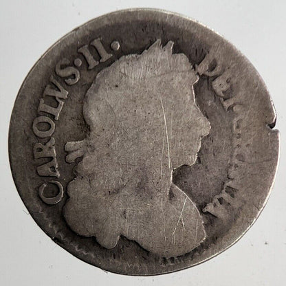 1682 Charles II 2nd Maundy Two - Pence Silver Coin | Collectable Grade | a6920