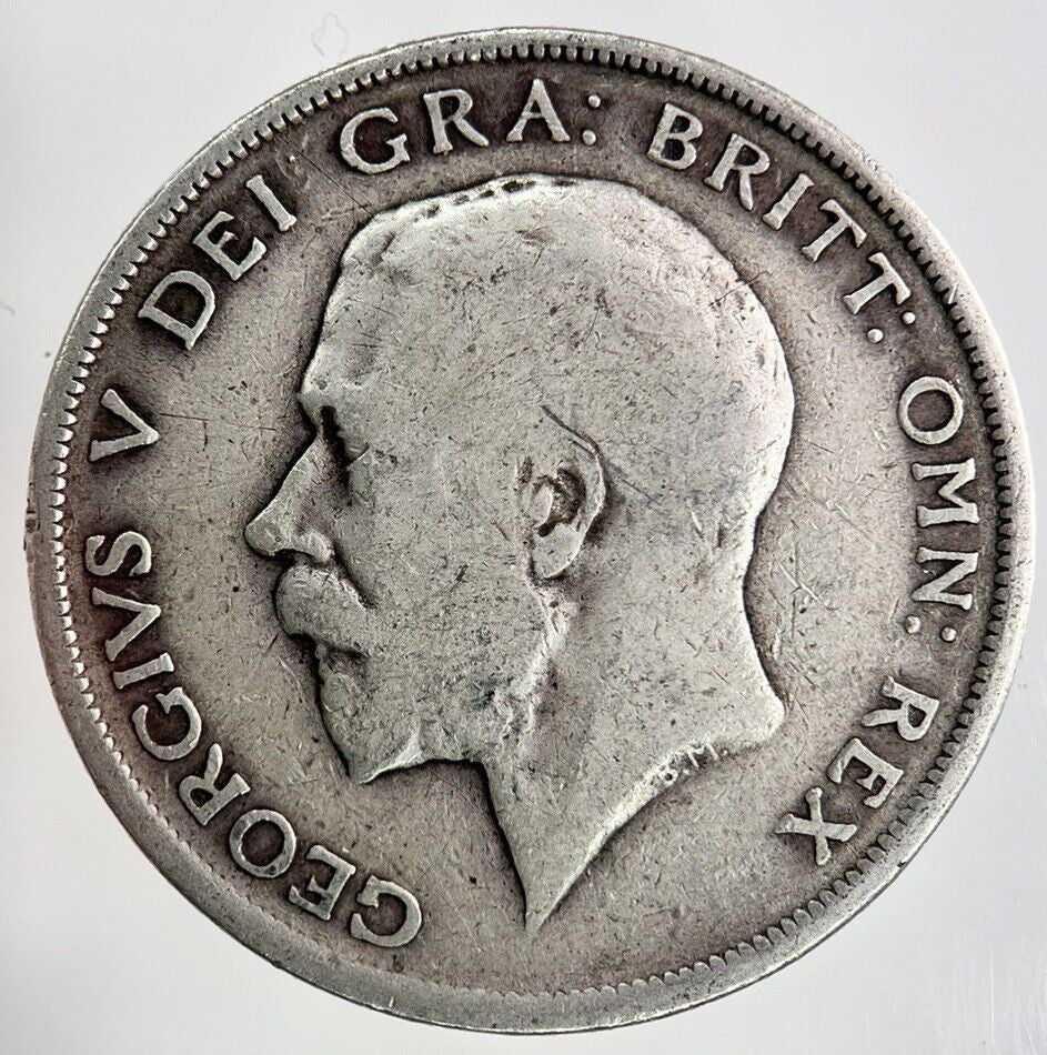 1914 George V Half - Crown Silver Coin | Collectable Grade