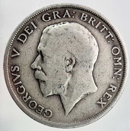 1914 George V Half - Crown Silver Coin | Collectable Grade