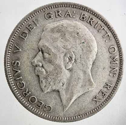 1931 George V Half - Crown Silver Coin | Fine Collectable Grade