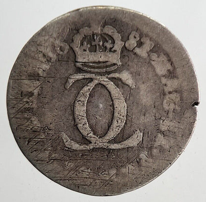 1682 Charles II 2nd Maundy Two - Pence Silver Coin | Collectable Grade | a6920