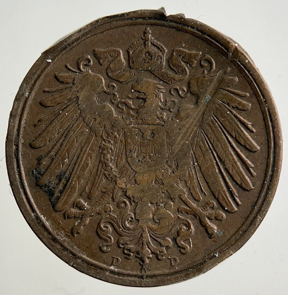 1913 Germany 1 Pfennig Coin | Collectable Grade