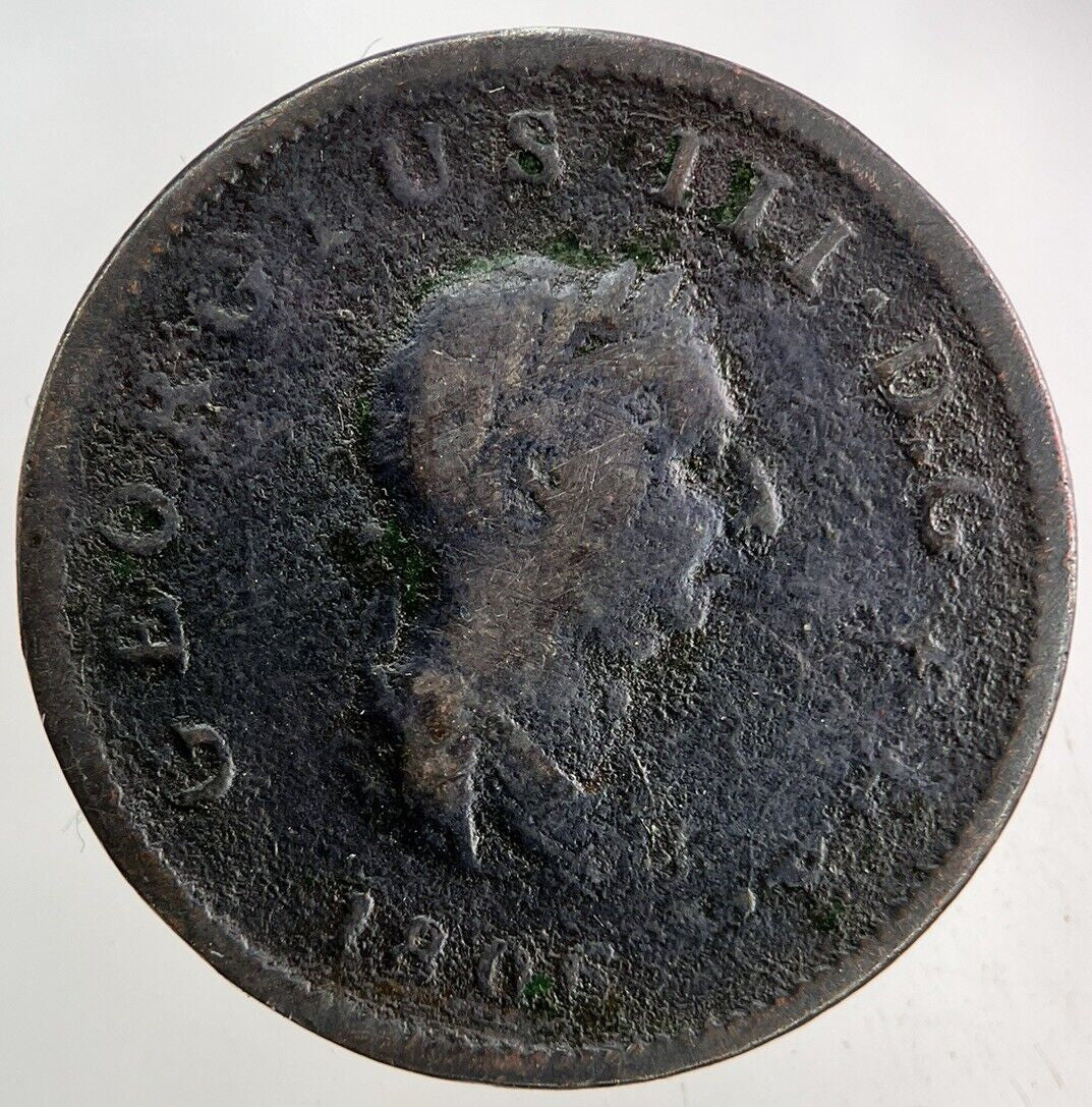 1806 George III 3rd Half - Penny Coin | Collectable Grade