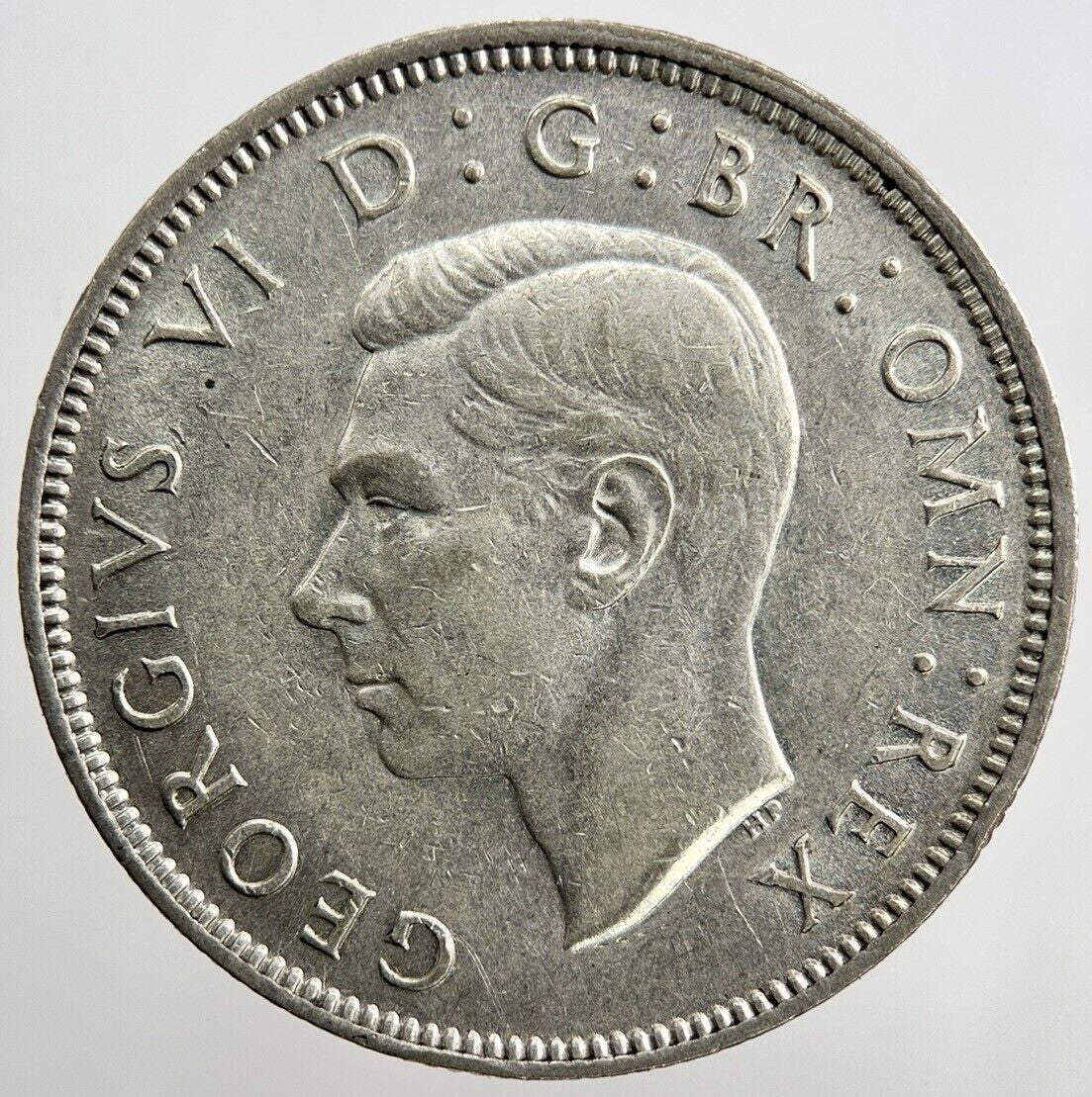 1942 George VI Florin | British Silver Coin | Fine Collectable Grade | a1097