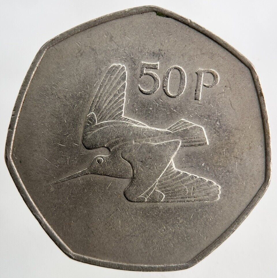 1970 Irish 50p Fifty - Pence Coin | Very High Grade