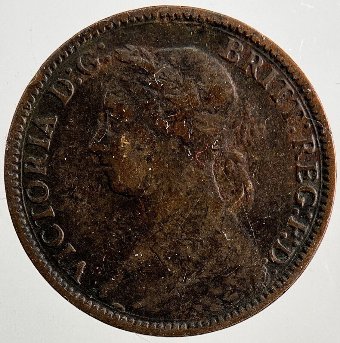 1882 - H Victoria Farthing Coin | Collectable Grade