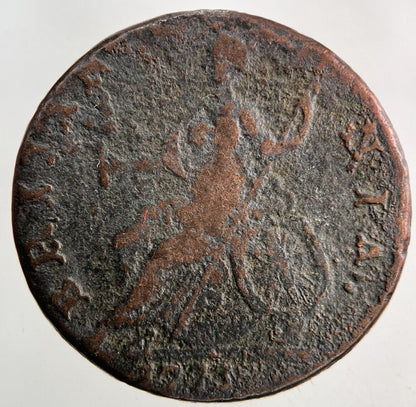 1775 George III 3rd Half - Penny Coin | Fine Collectable Grade