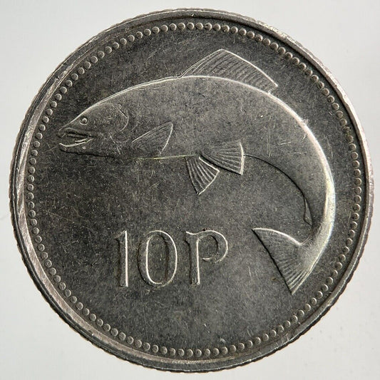 2000 Irish 10p Then - Pence Coin | Fine Collectable Grade