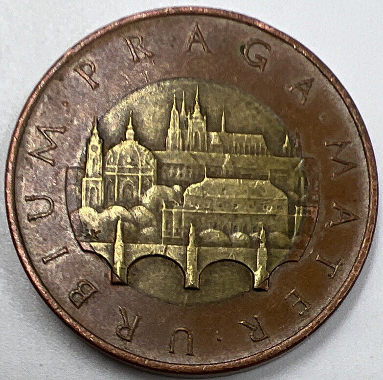 50 Kc Czek Republic Coin | Fine Collectable Grade | a800