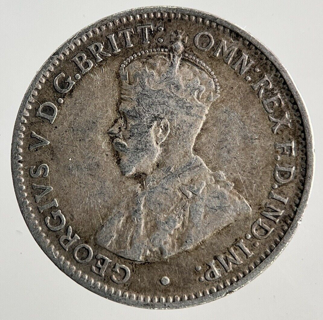 1912 Australia Threepence Silver Coin | Fine Collectable Grade