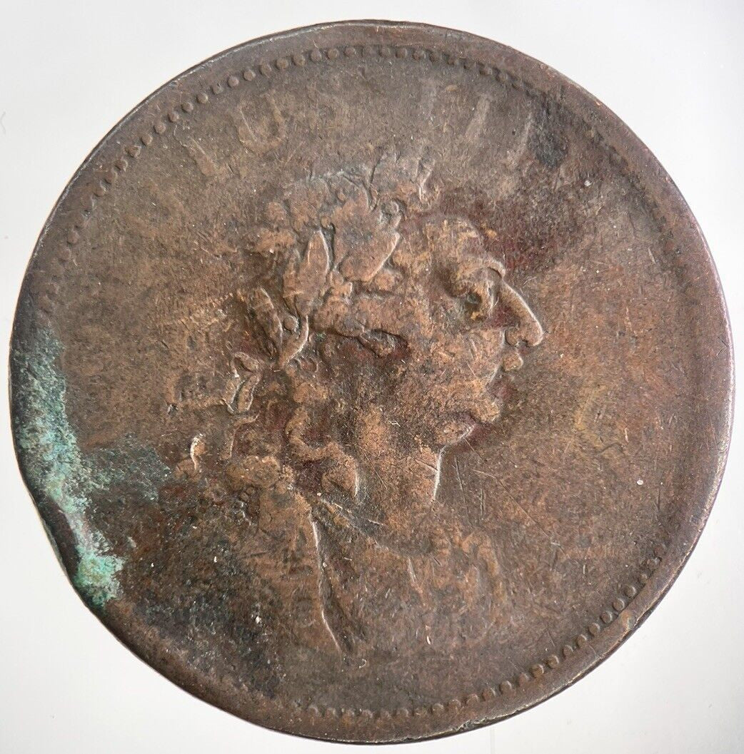1806 Irish Hibernia One Penny Coin | Collectable Grade