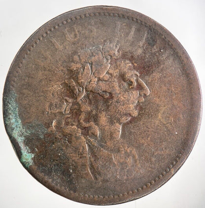 1806 Irish Hibernia One Penny Coin | Collectable Grade