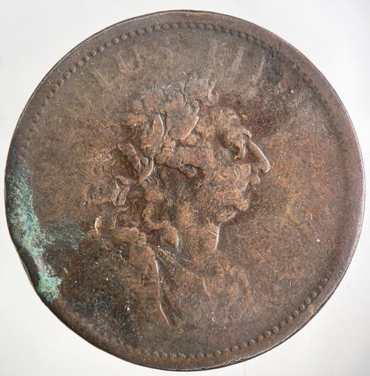 1806 Irish Hibernia One Penny Coin | Collectable Grade