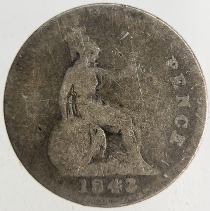1842 Victoria Four - Pence Groat Silver Coin | Collectable Grade