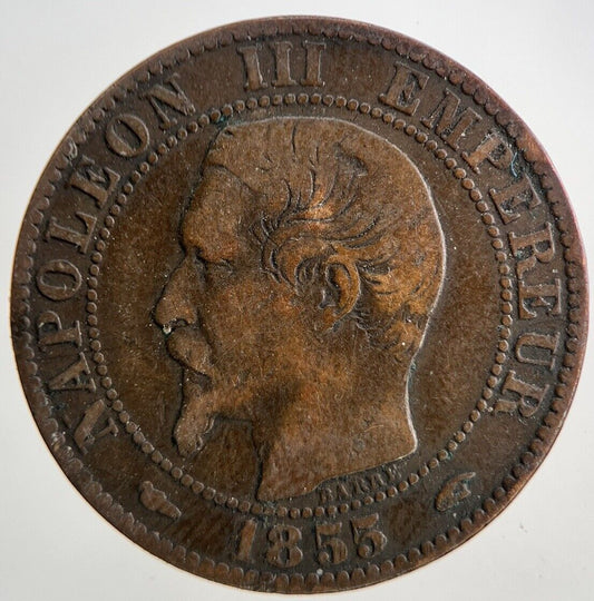 1855 France 5 Centimes Coin | Collectable Grade