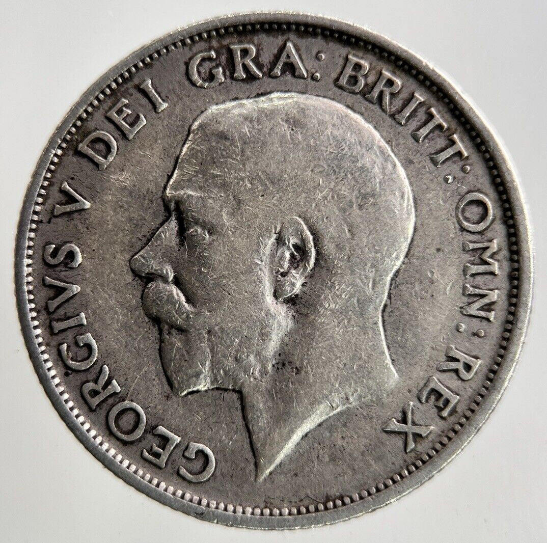 1916 George V Shilling Silver Coin | Fine Collectable Grade