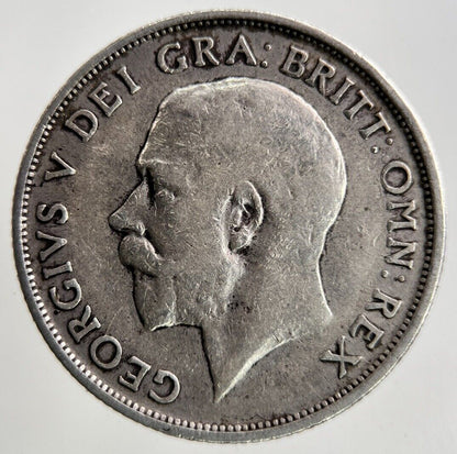 1916 George V Shilling Silver Coin | Fine Collectable Grade