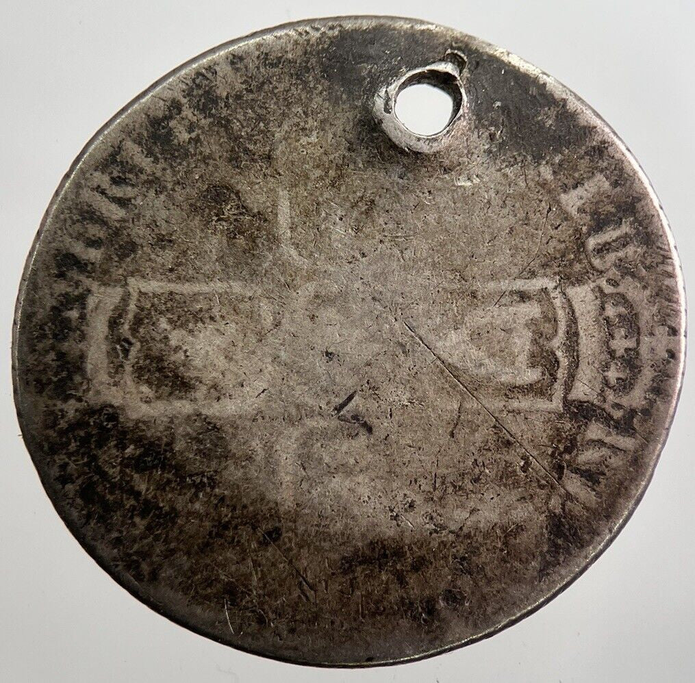 William III 3rd Shilling Silver Coin | Fair Grade | a7987