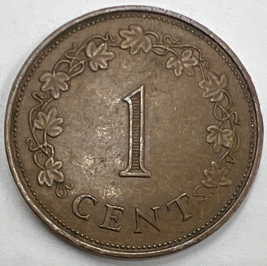 1972 Malta 1 Cent Coin | Collectable Grade | a857