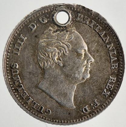 1836 William IV Four - Pence Groat Silver Coin | Very High Grade | a8910